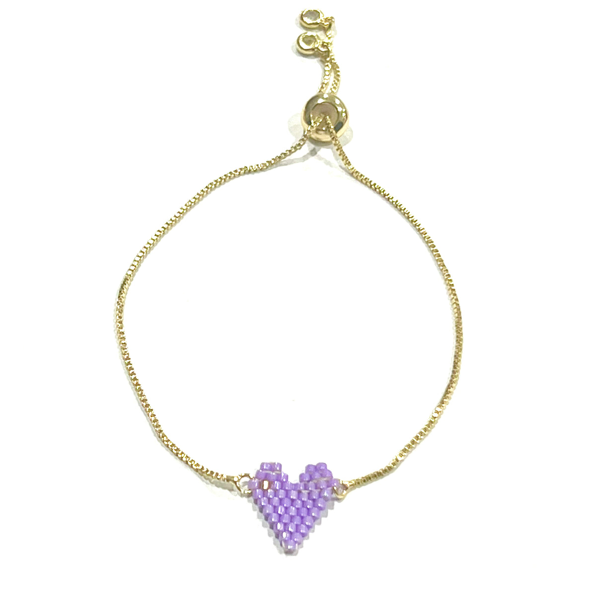 Single Heart Miyuki Bracelet – Marce's Jewels