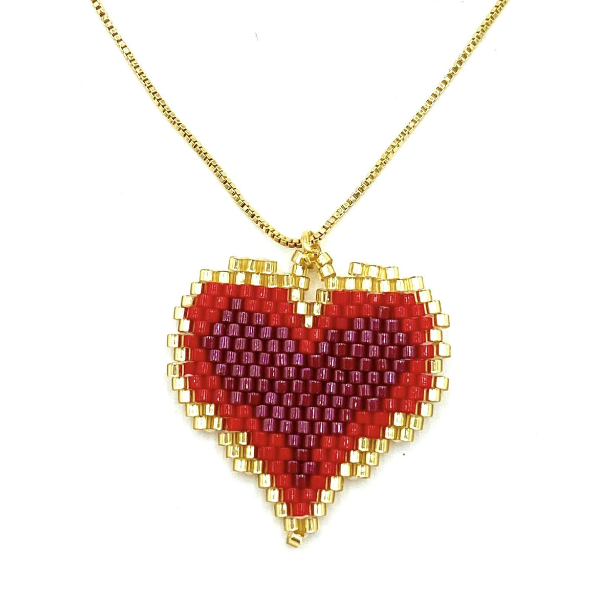 Heart Miyuki Necklace