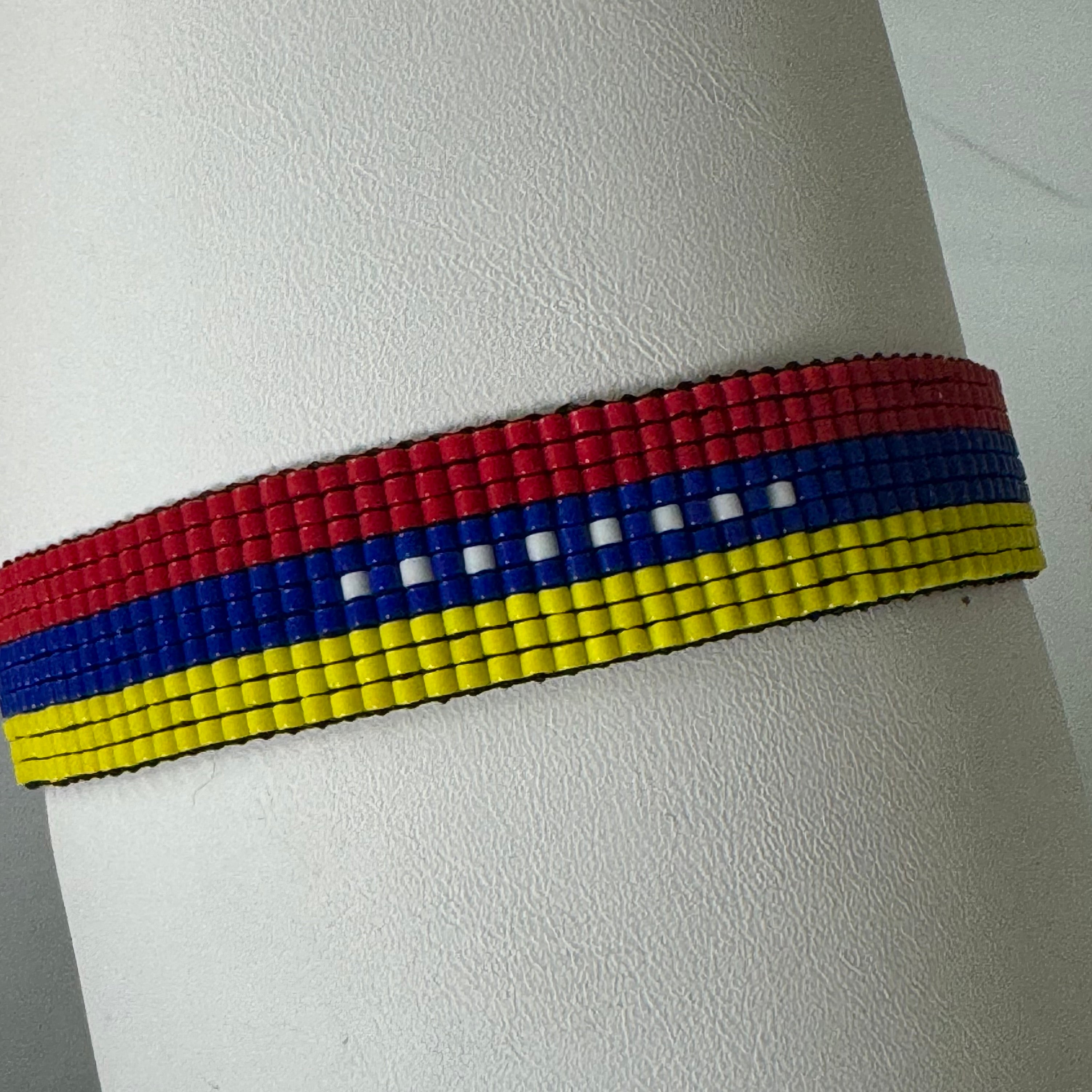 Venezuela Flag Miyuki Bracelet