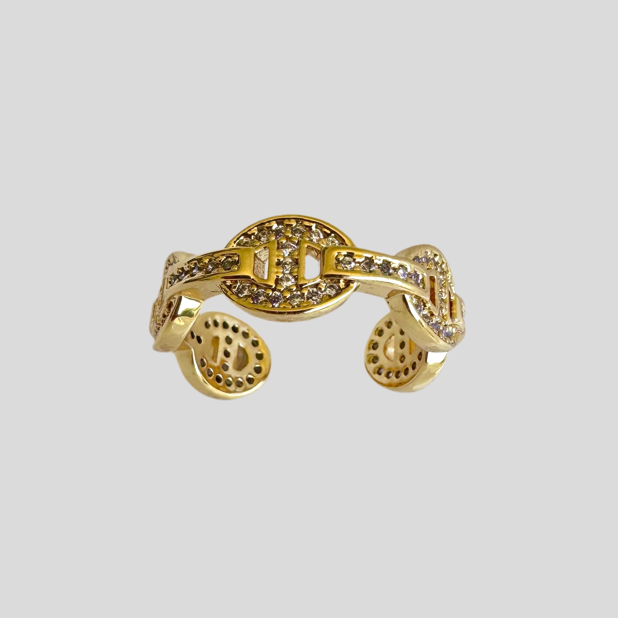 Golden Connect Ring