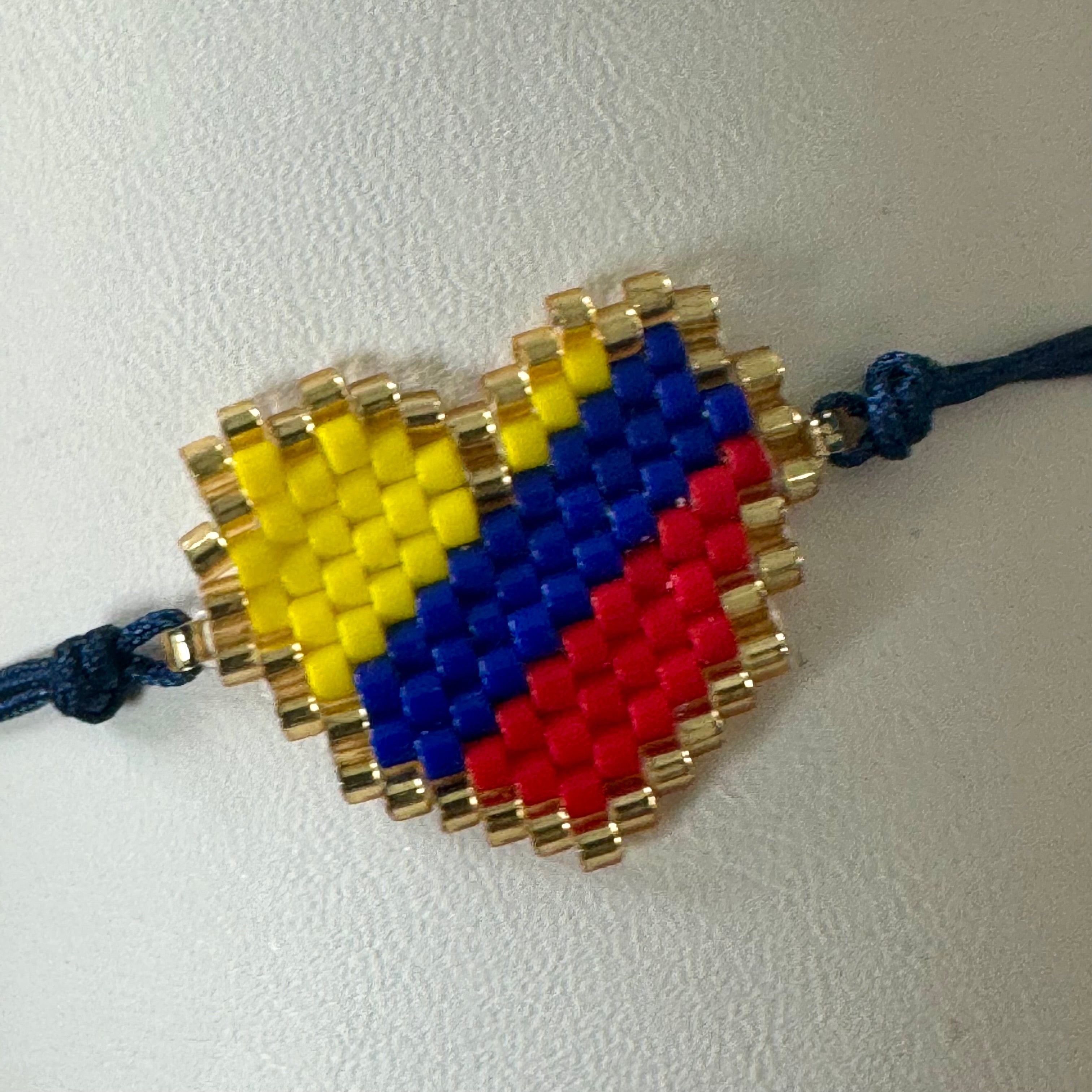 Venezuela Flag Miyuki Bracelet