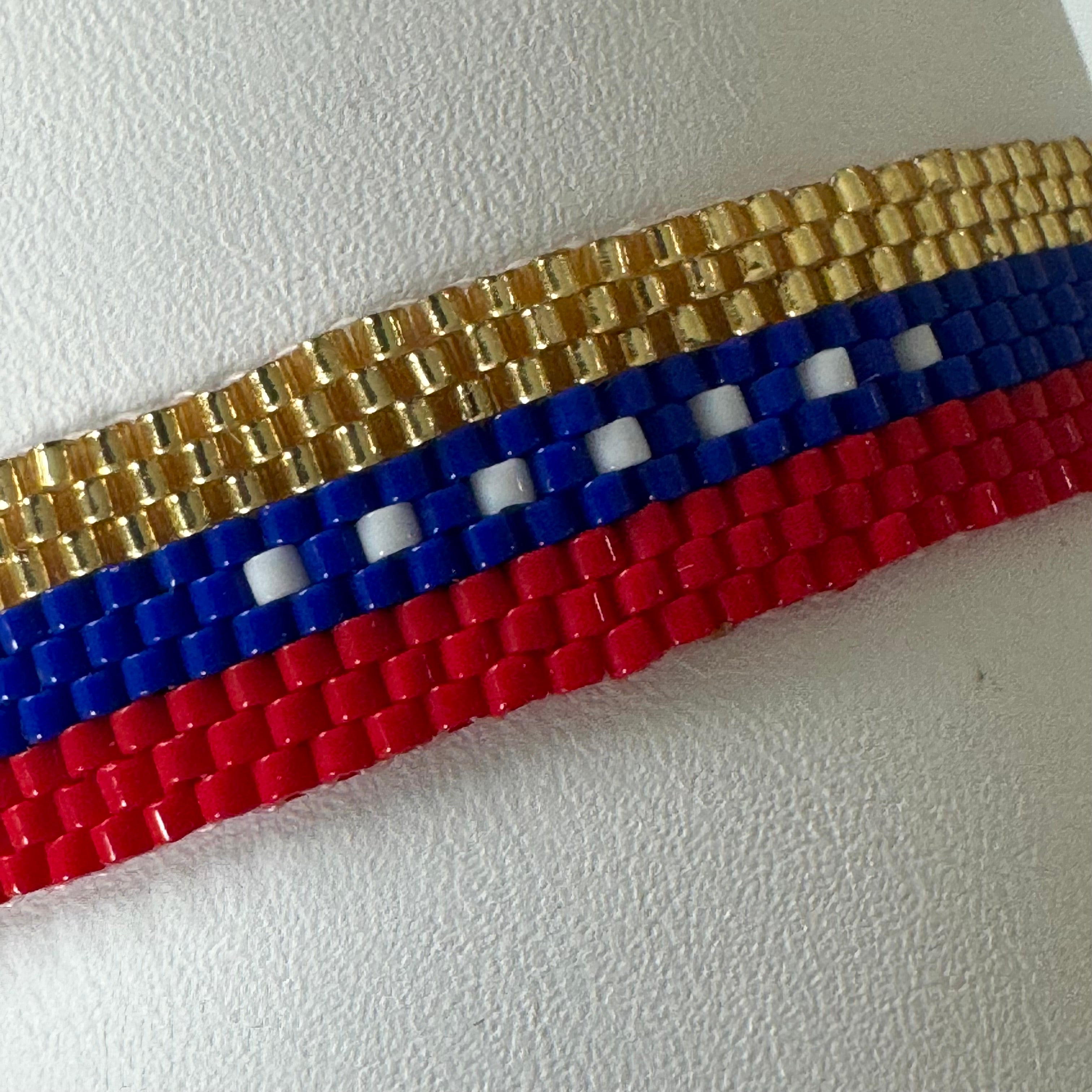 Venezuela Flag Miyuki Bracelet