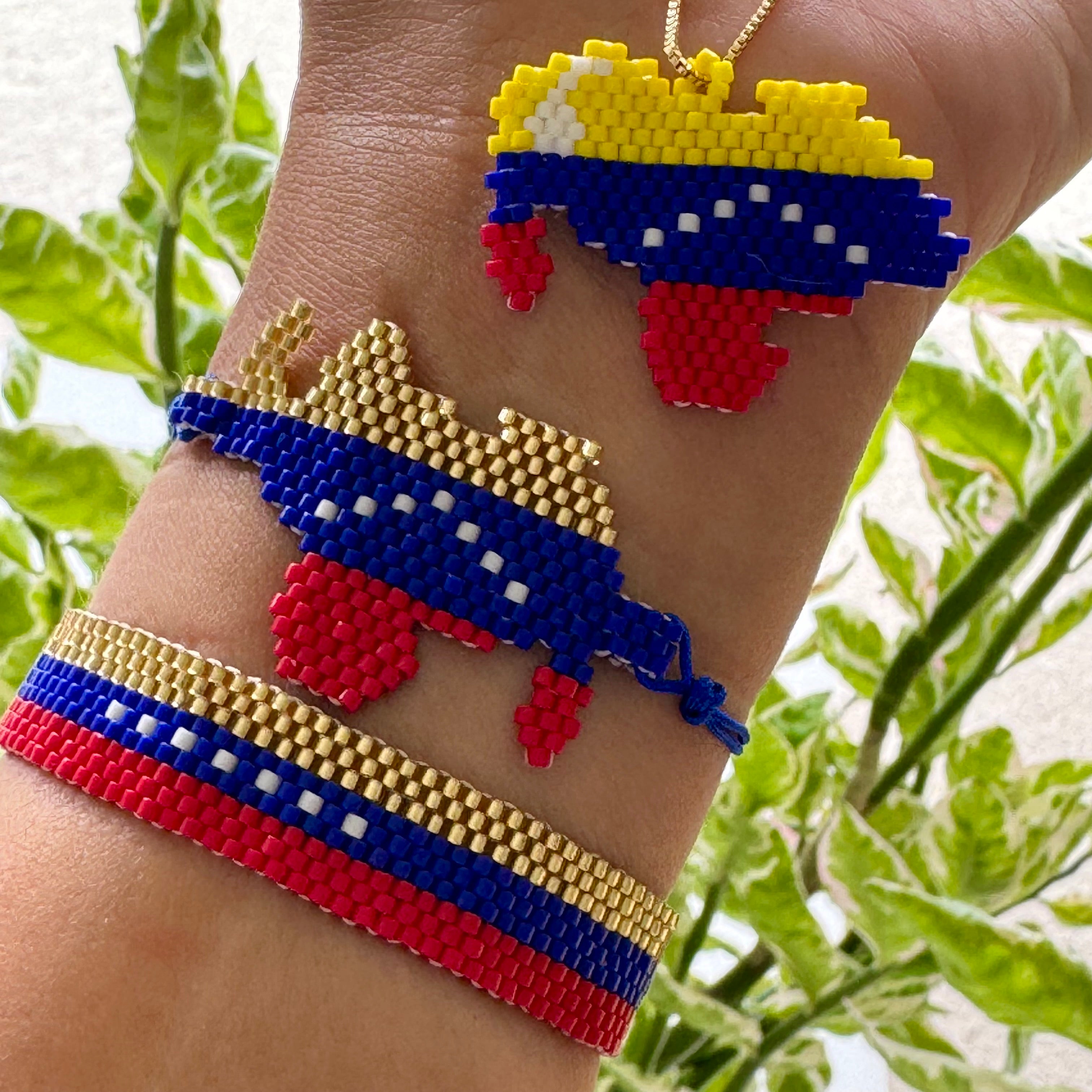 Venezuela Flag Miyuki Bracelet