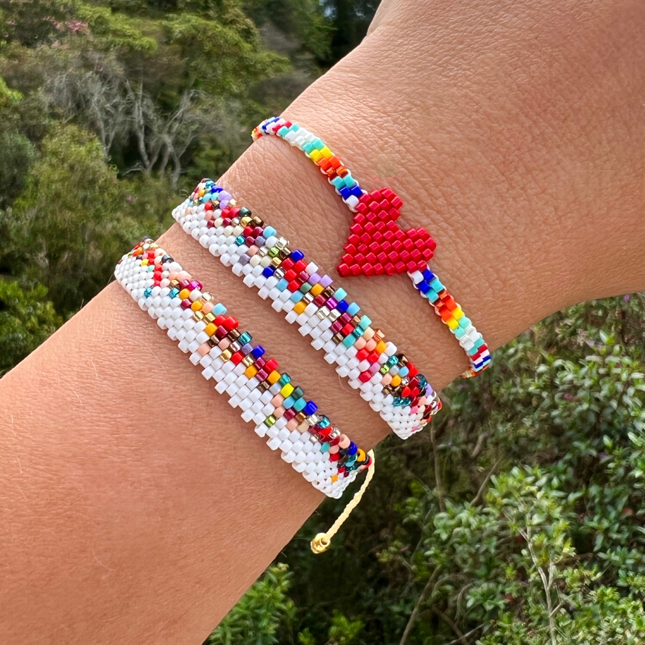 Rain Colors Miyuki Bracelets