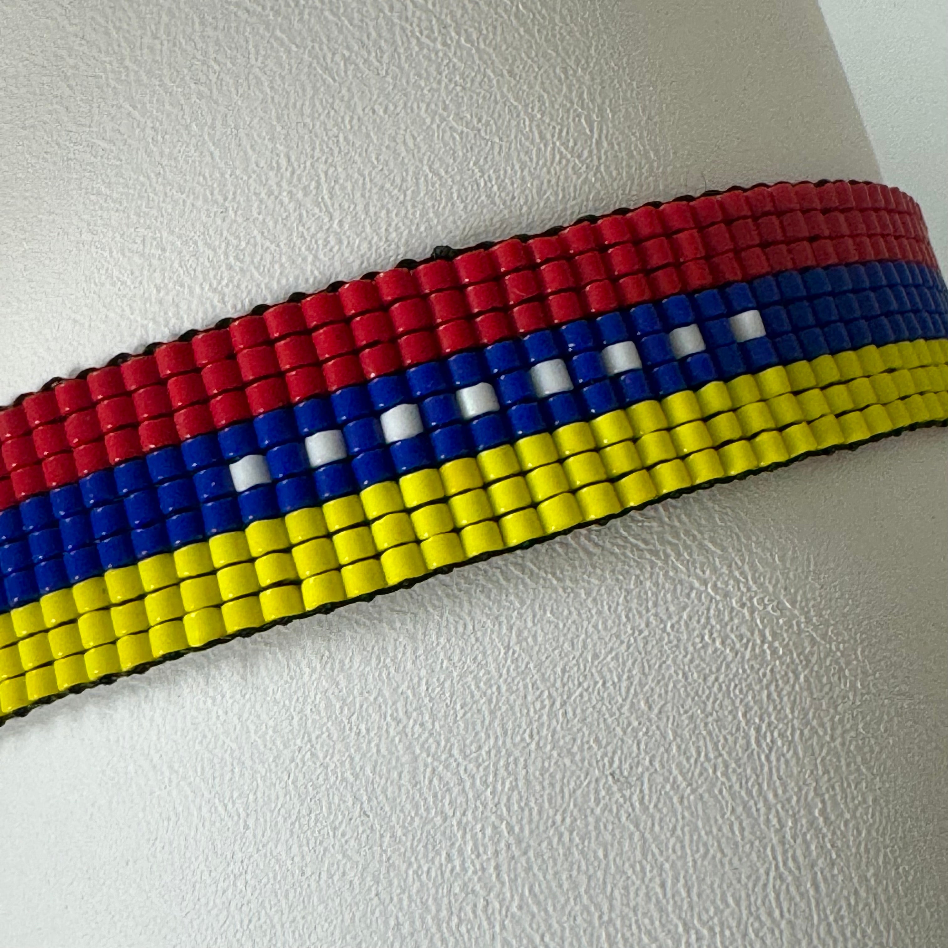 Venezuela Flag Miyuki Bracelet