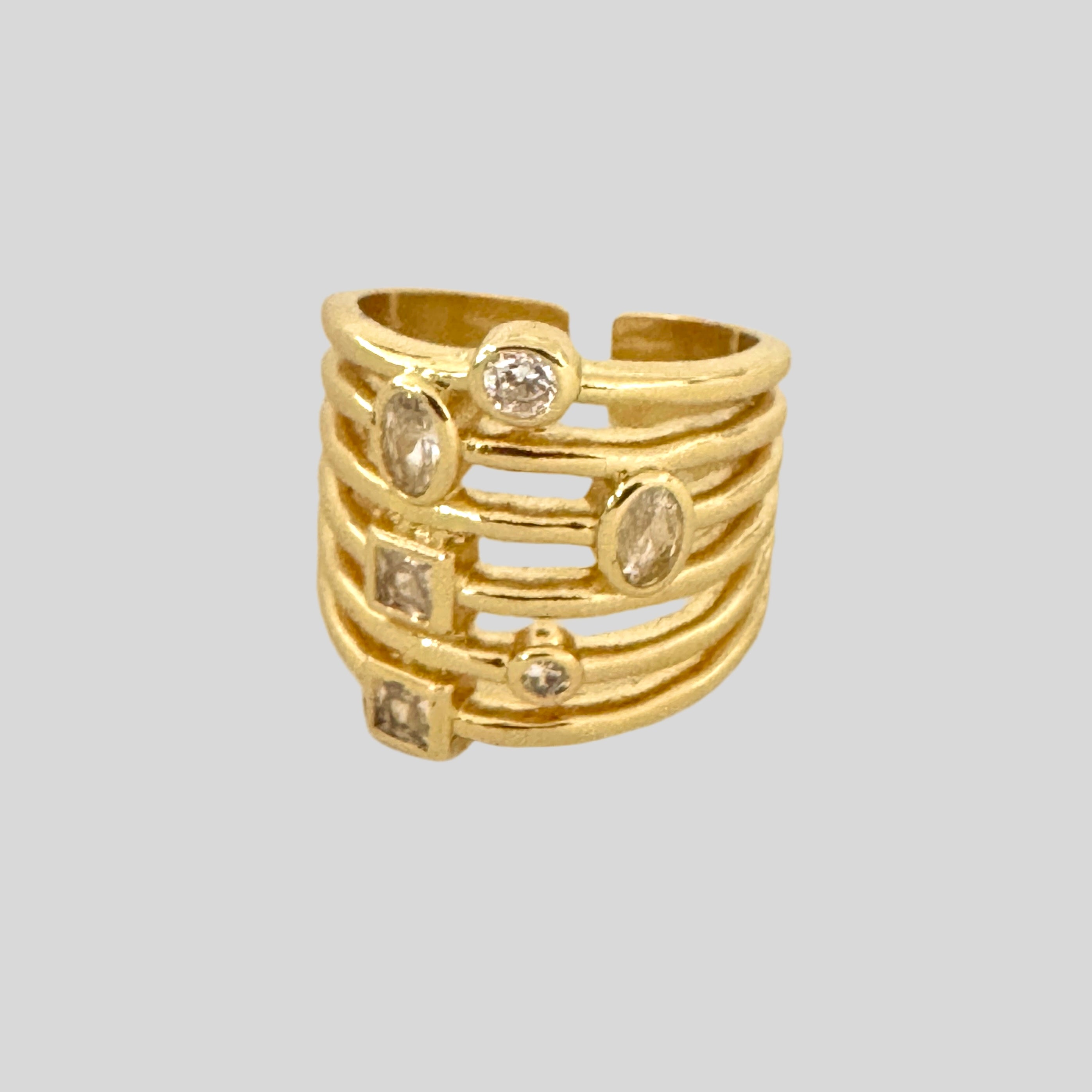 Crystal Shape Ring