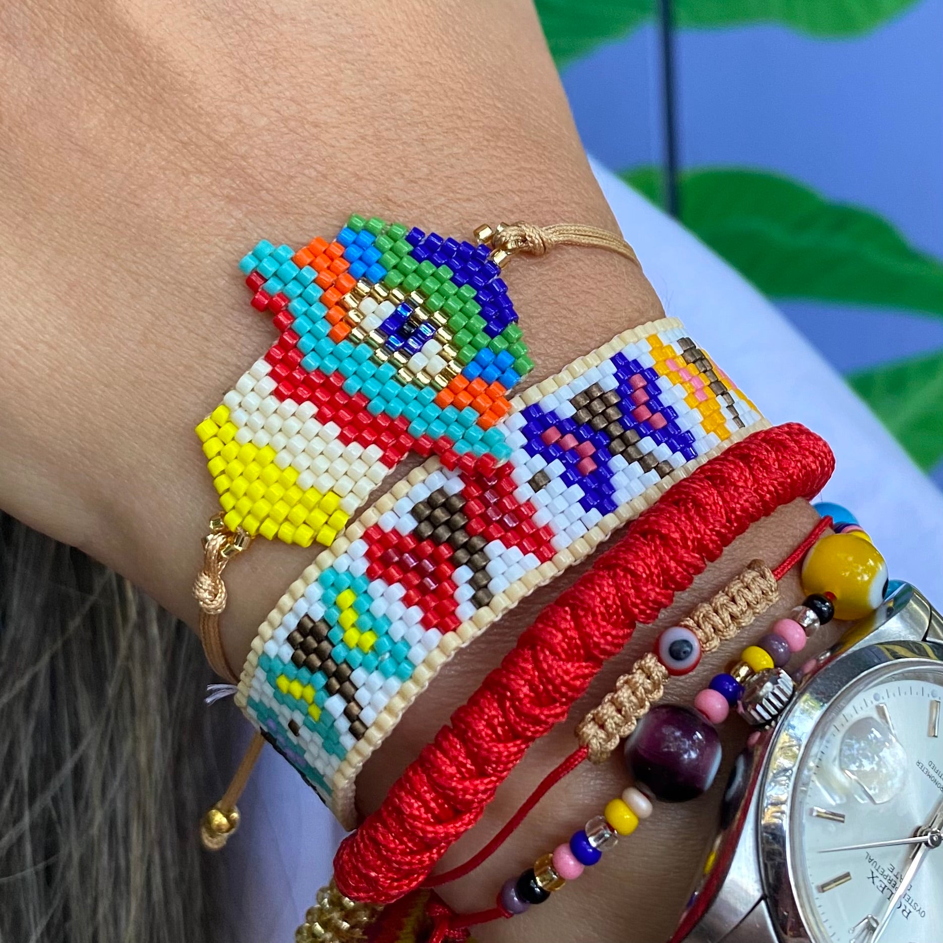 Butterfly & Colors Miyuki Bracelets