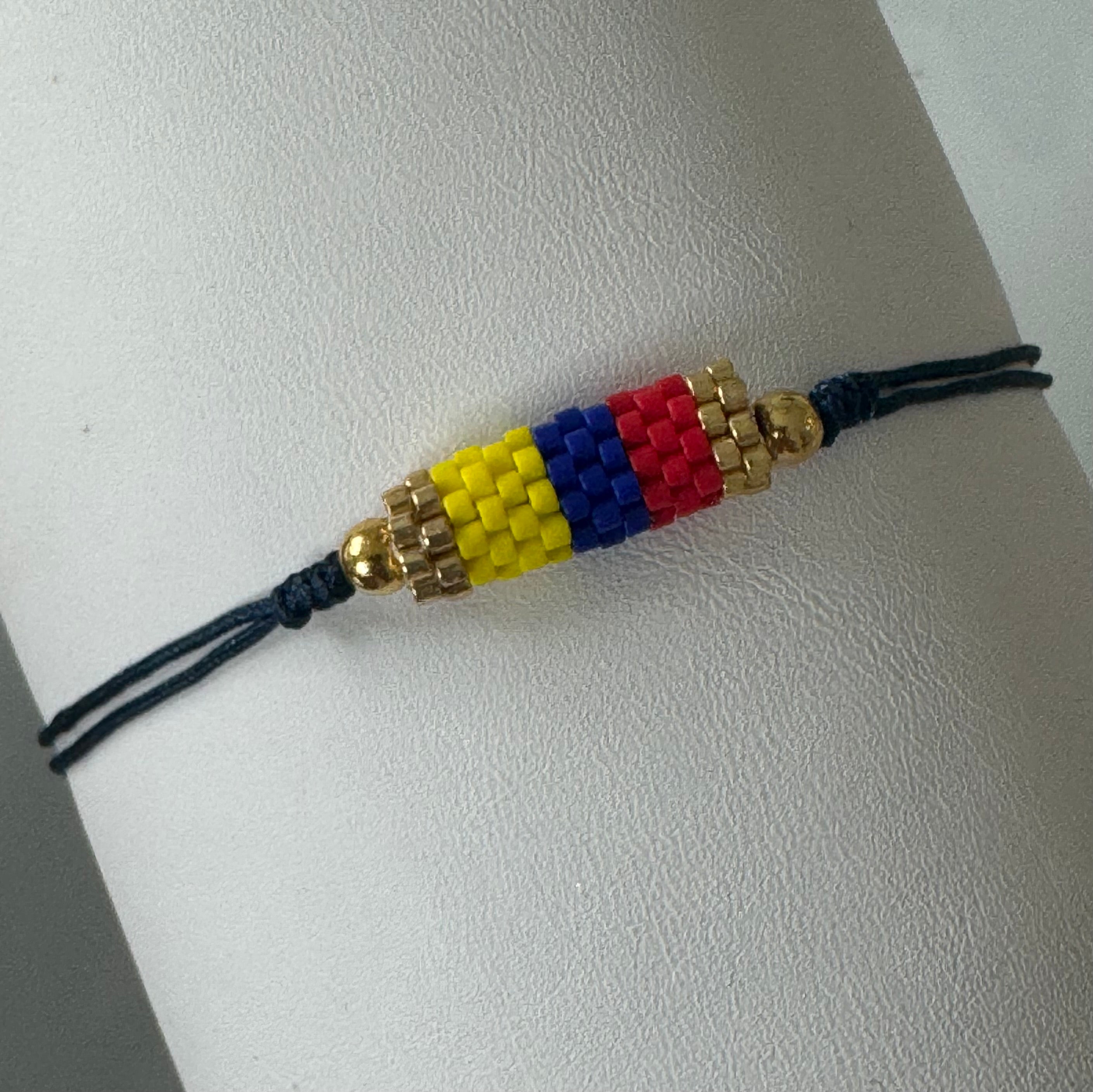 Venezuela Flag Miyuki Bracelet