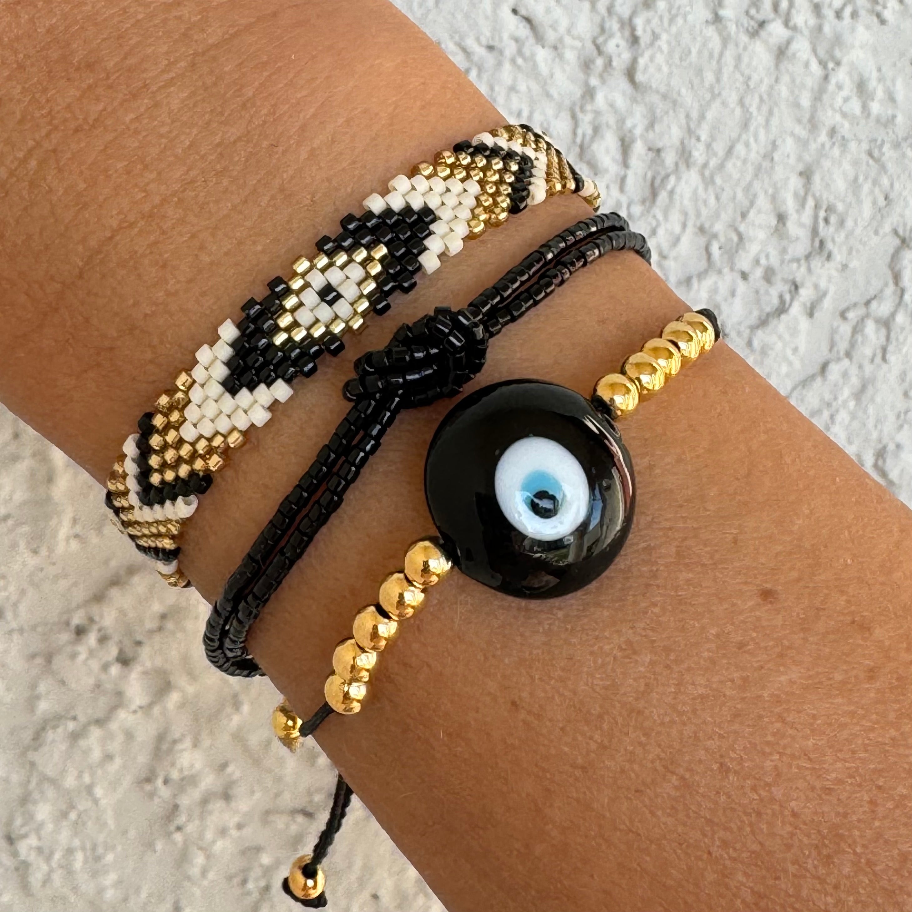 Black Eye Bracelets