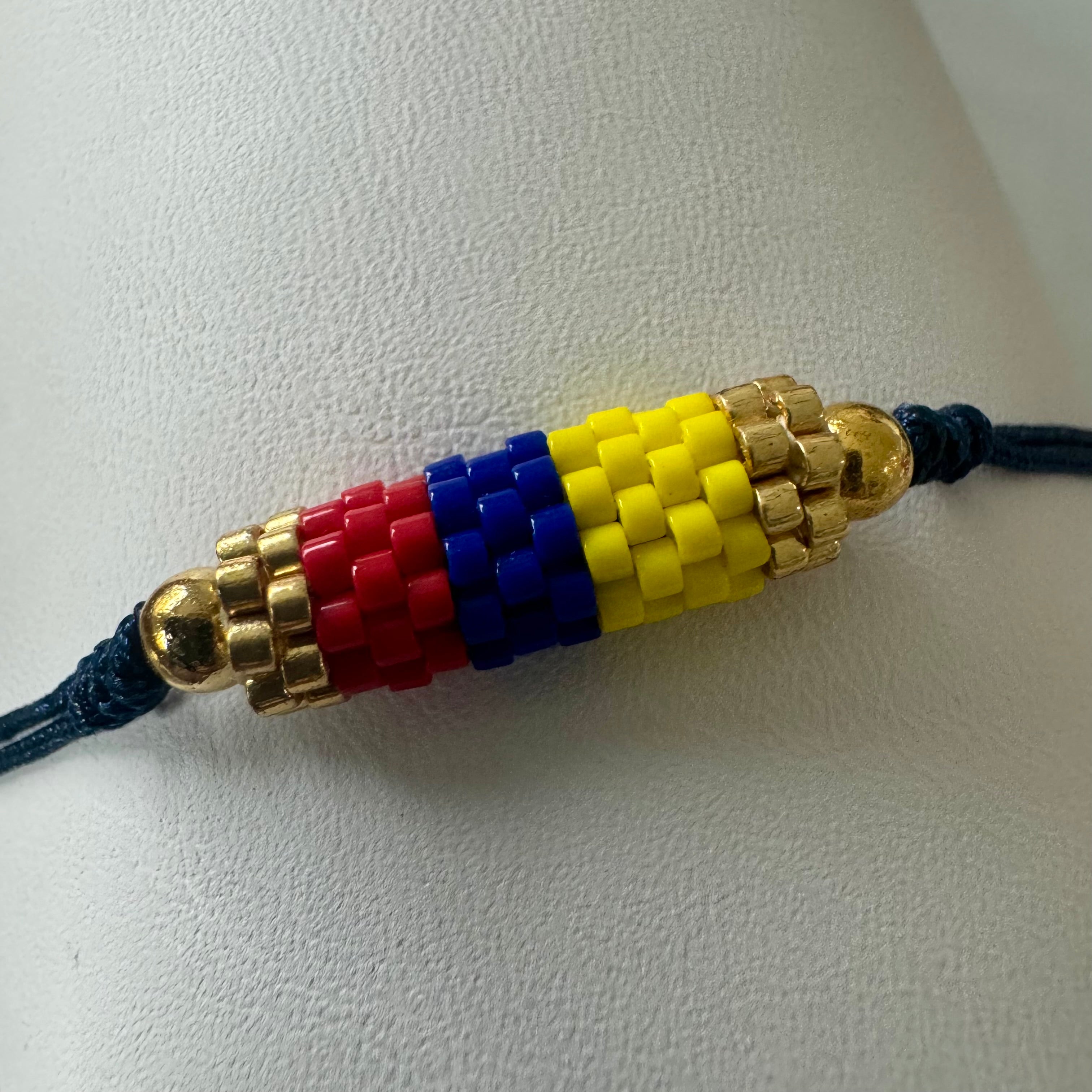 Venezuela Flag Miyuki Bracelet