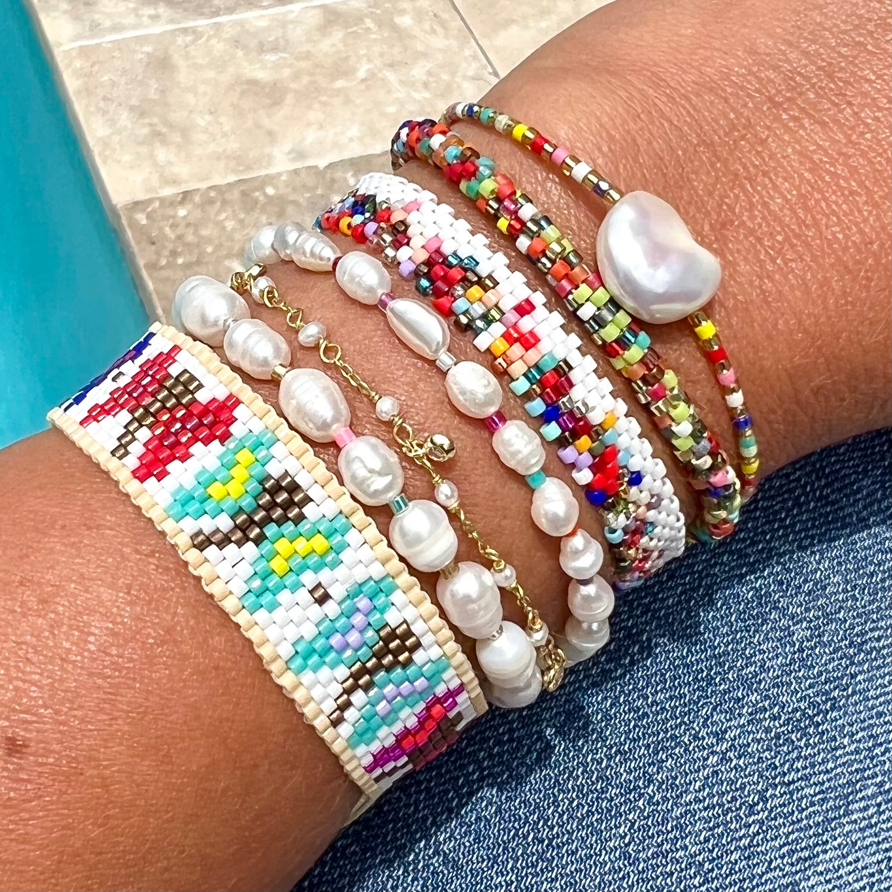 Butterfly & Colors Miyuki Bracelets