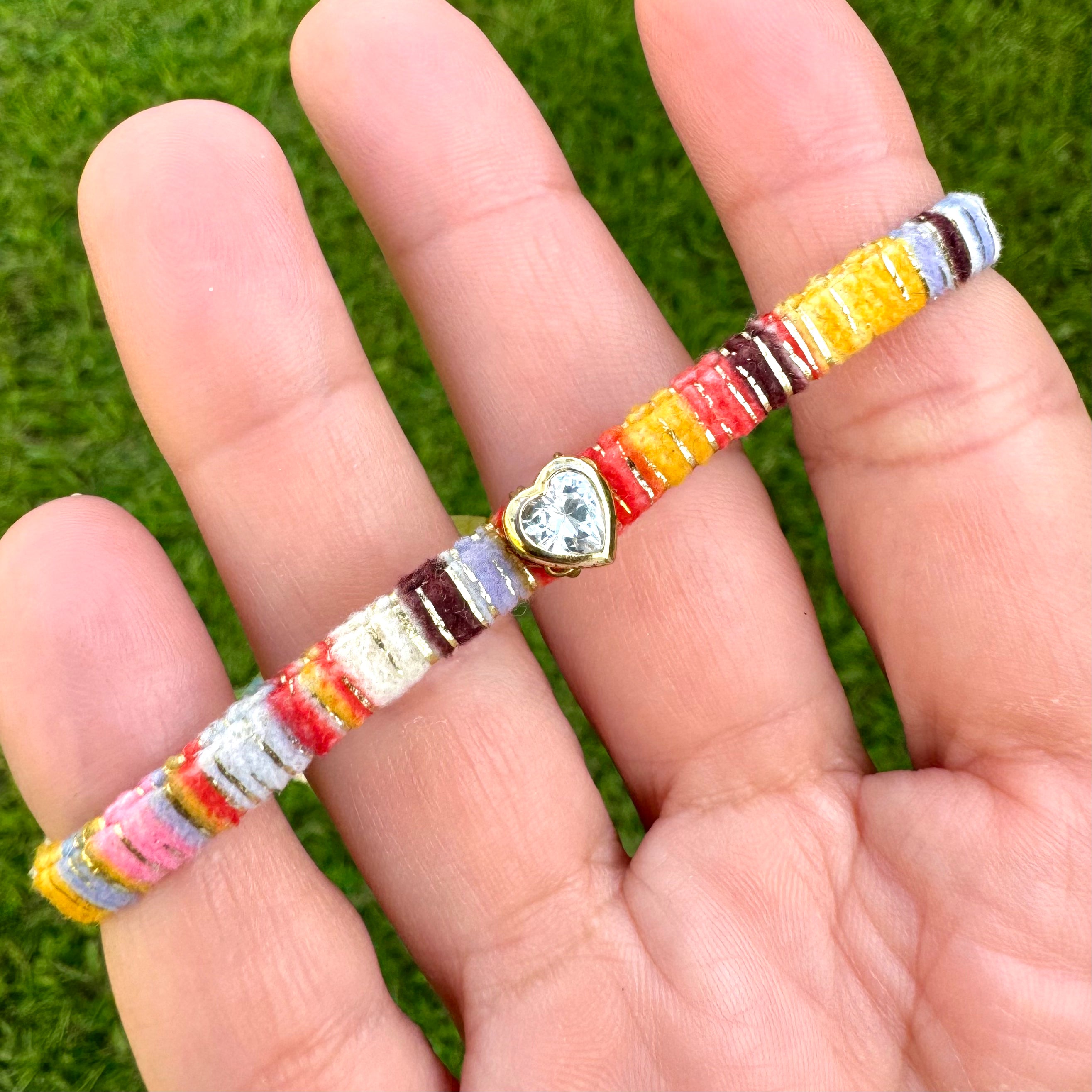 Multi Heart Miyuki Bracelets