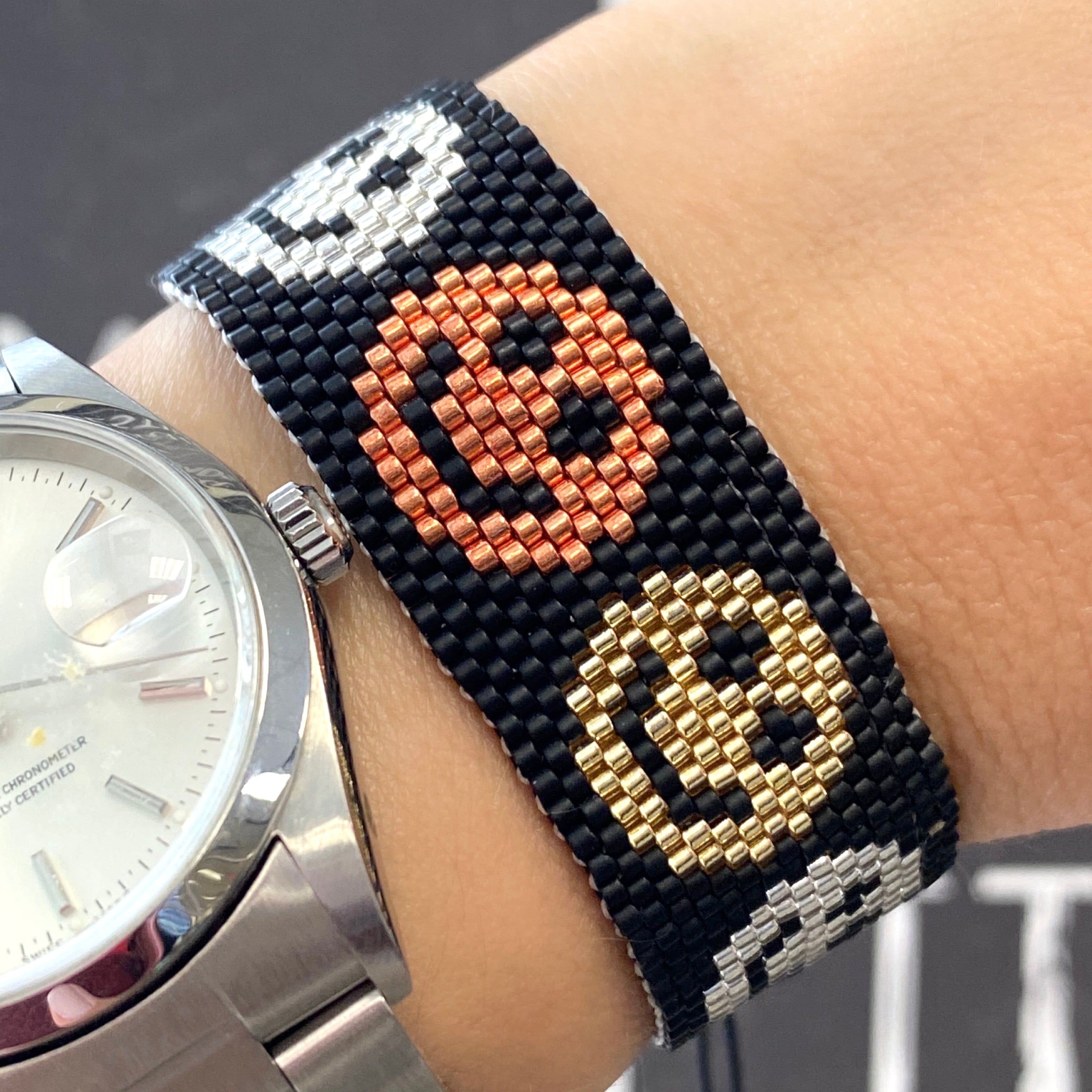 HAPPY FACE miyuki bracelet