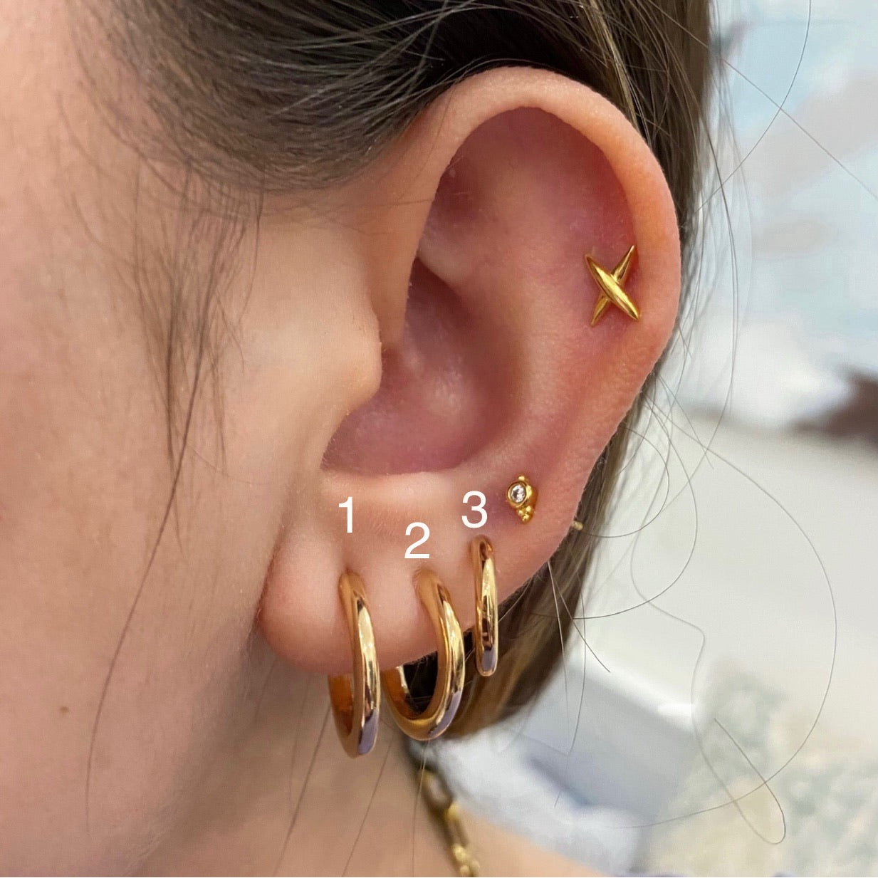 Mini Hoops Earrings