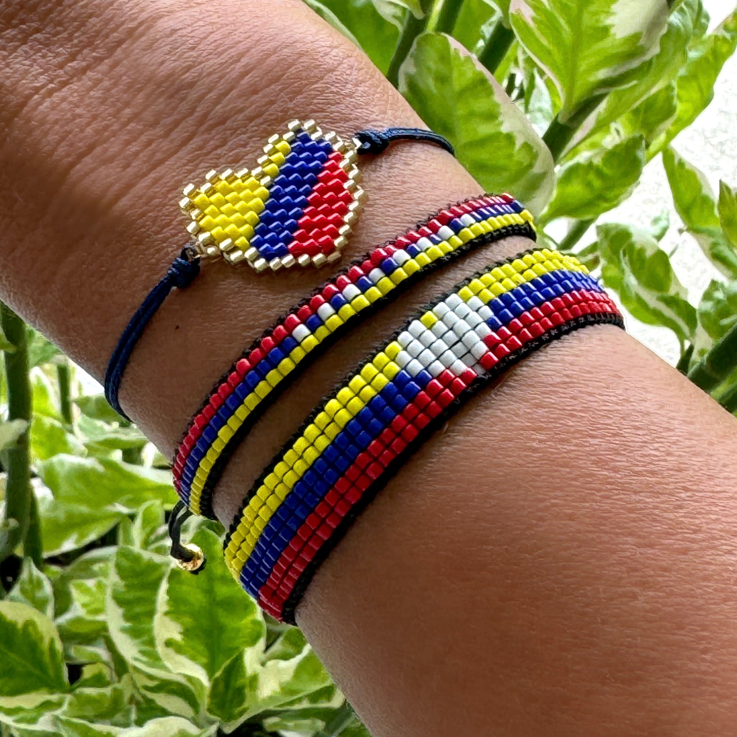 Venezuela Flag Miyuki Bracelet