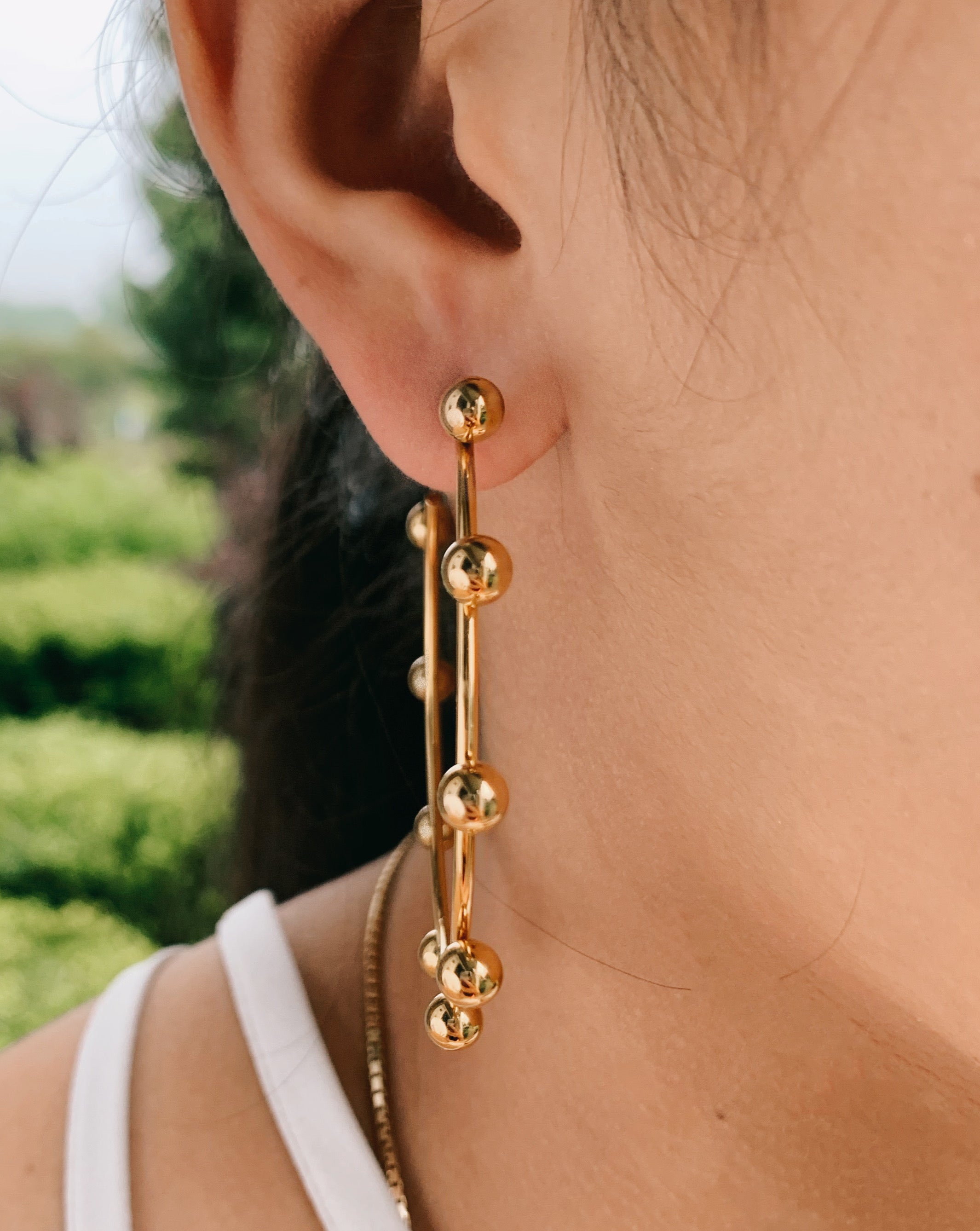 ANITA hoop earring - Marce's Jewels