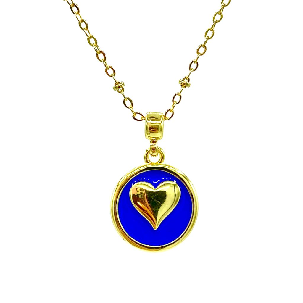 FOLLOW YOUR HEART necklace