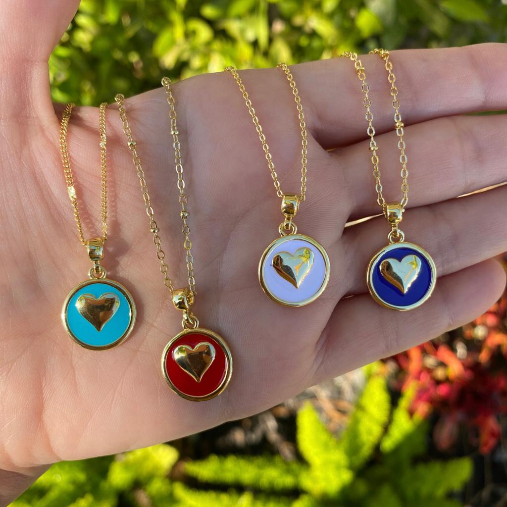 FOLLOW YOUR HEART necklace