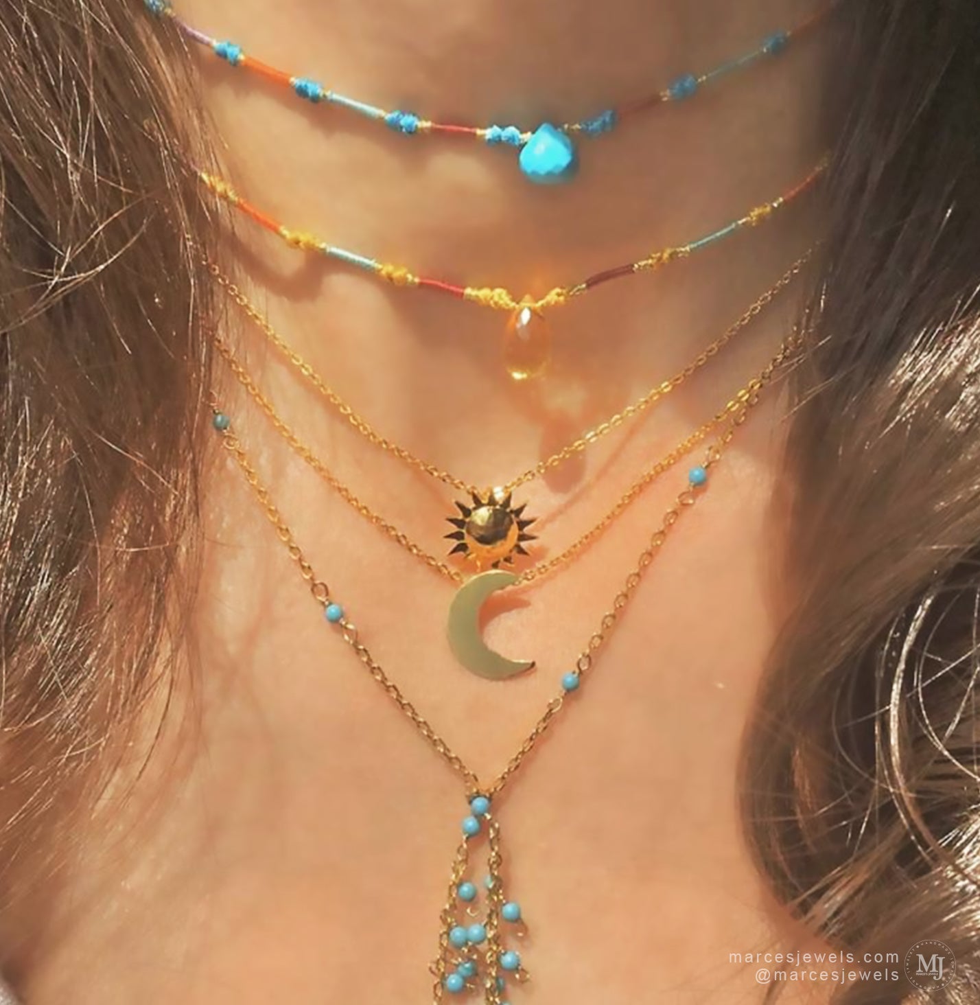 PLAIN SUN necklace