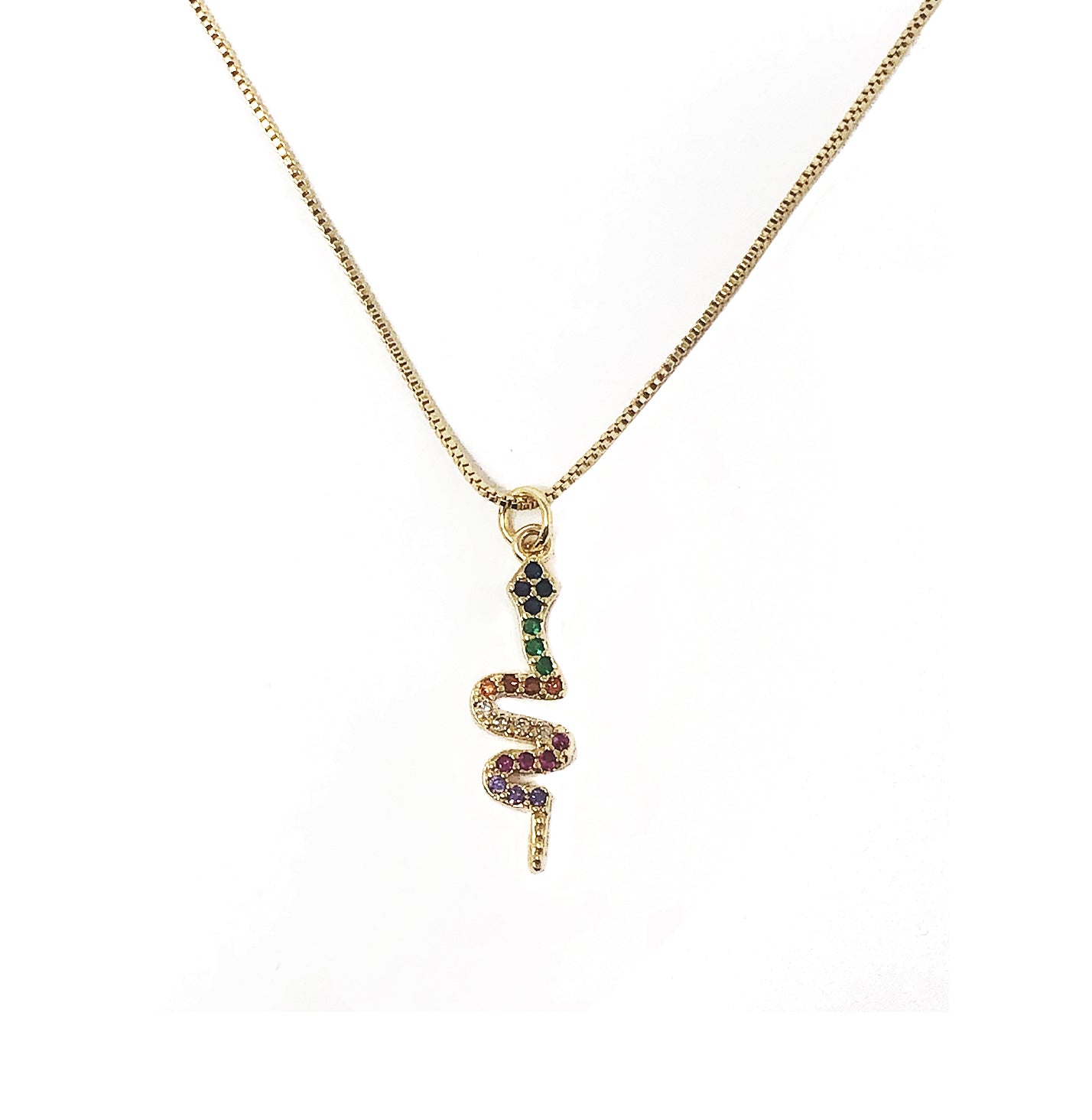Colorful Snake  Necklace