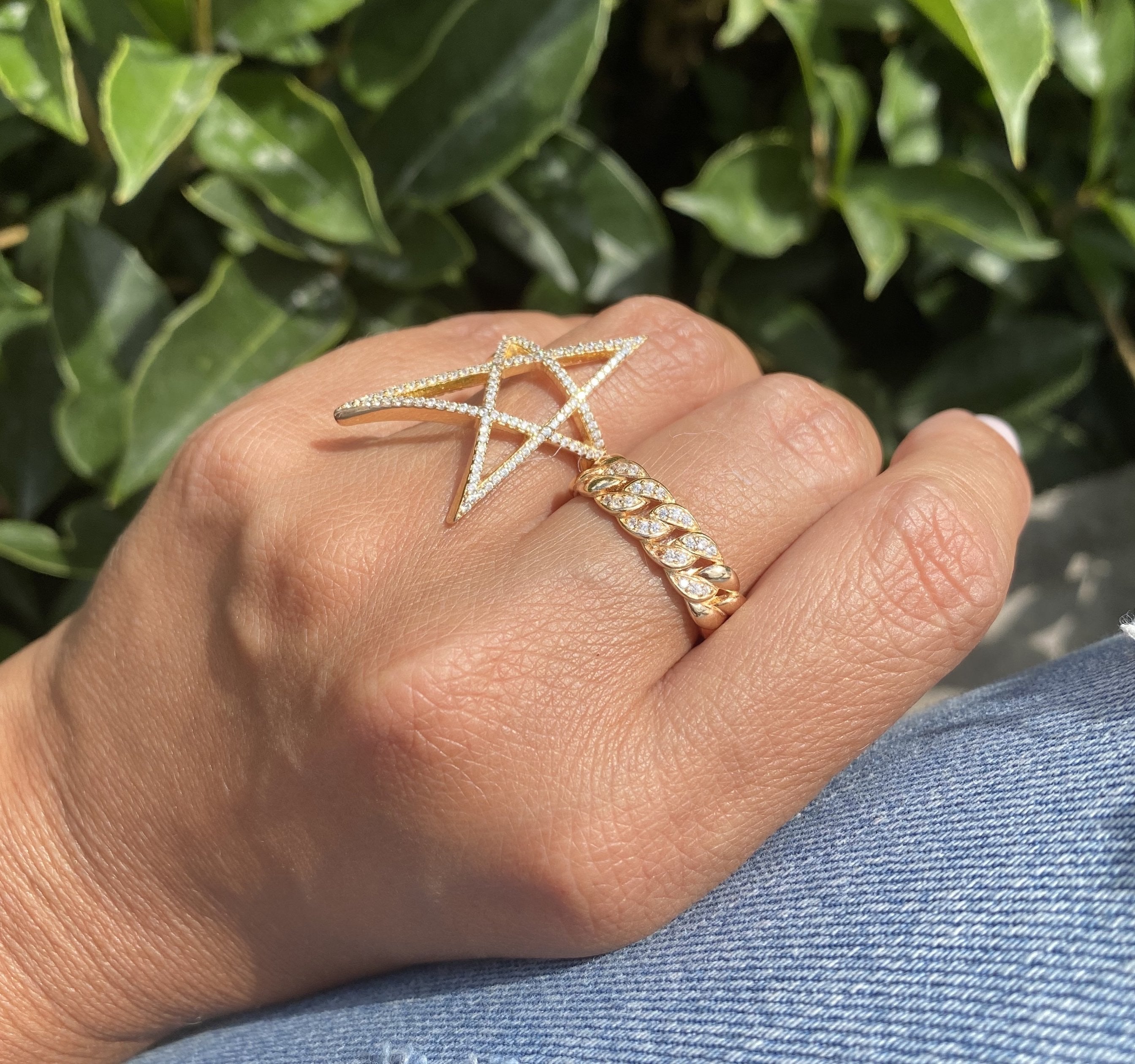 STAR SILUETA ring