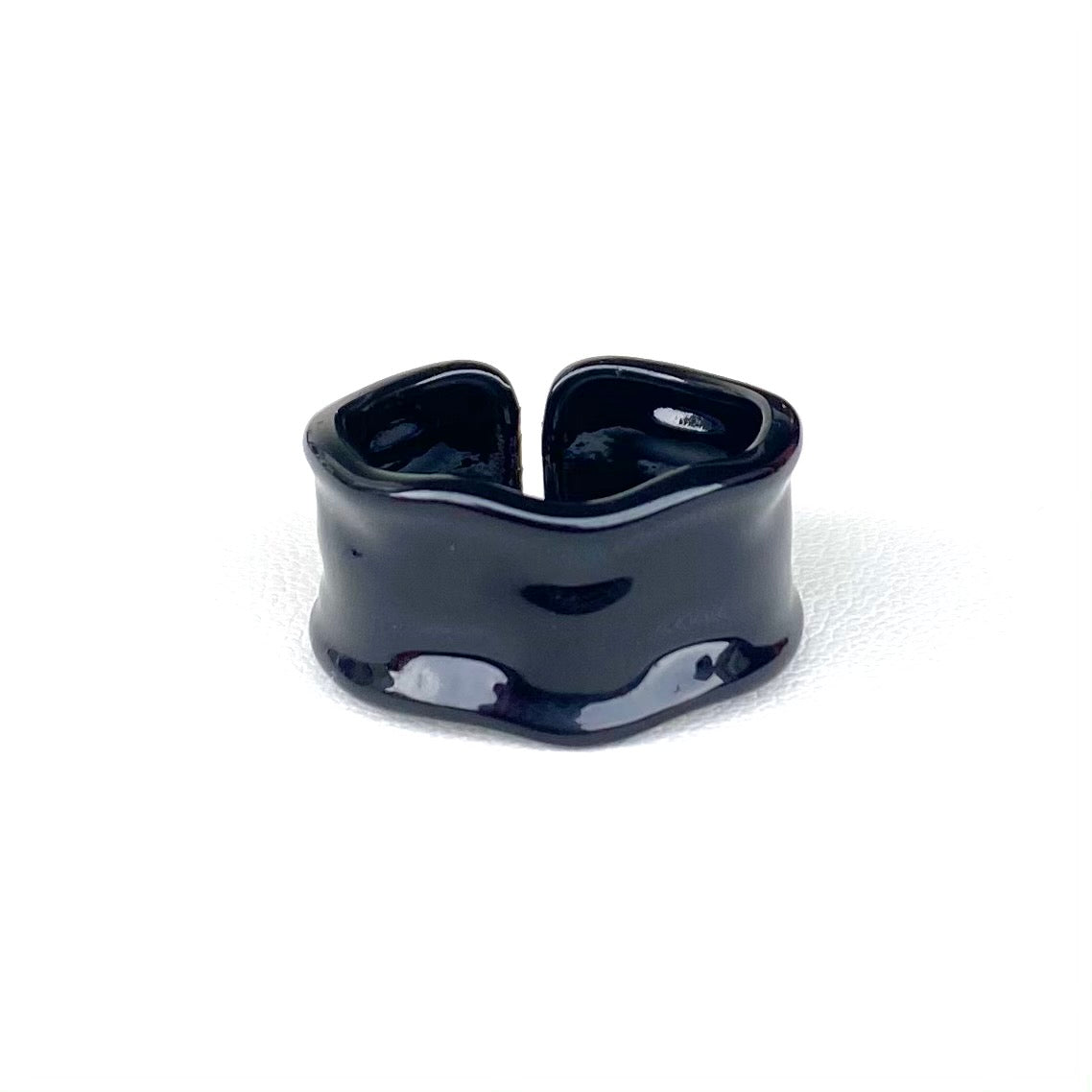 Plain Enamel Band Ring