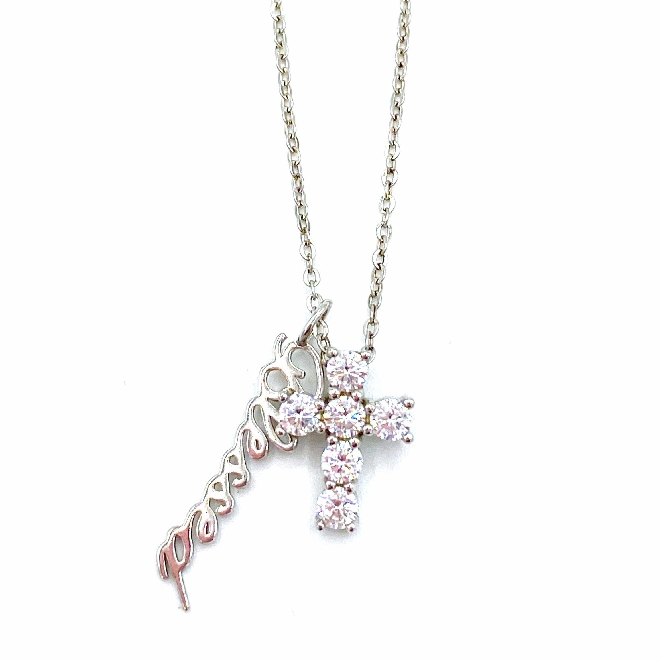 BLESSED CROSS necklace