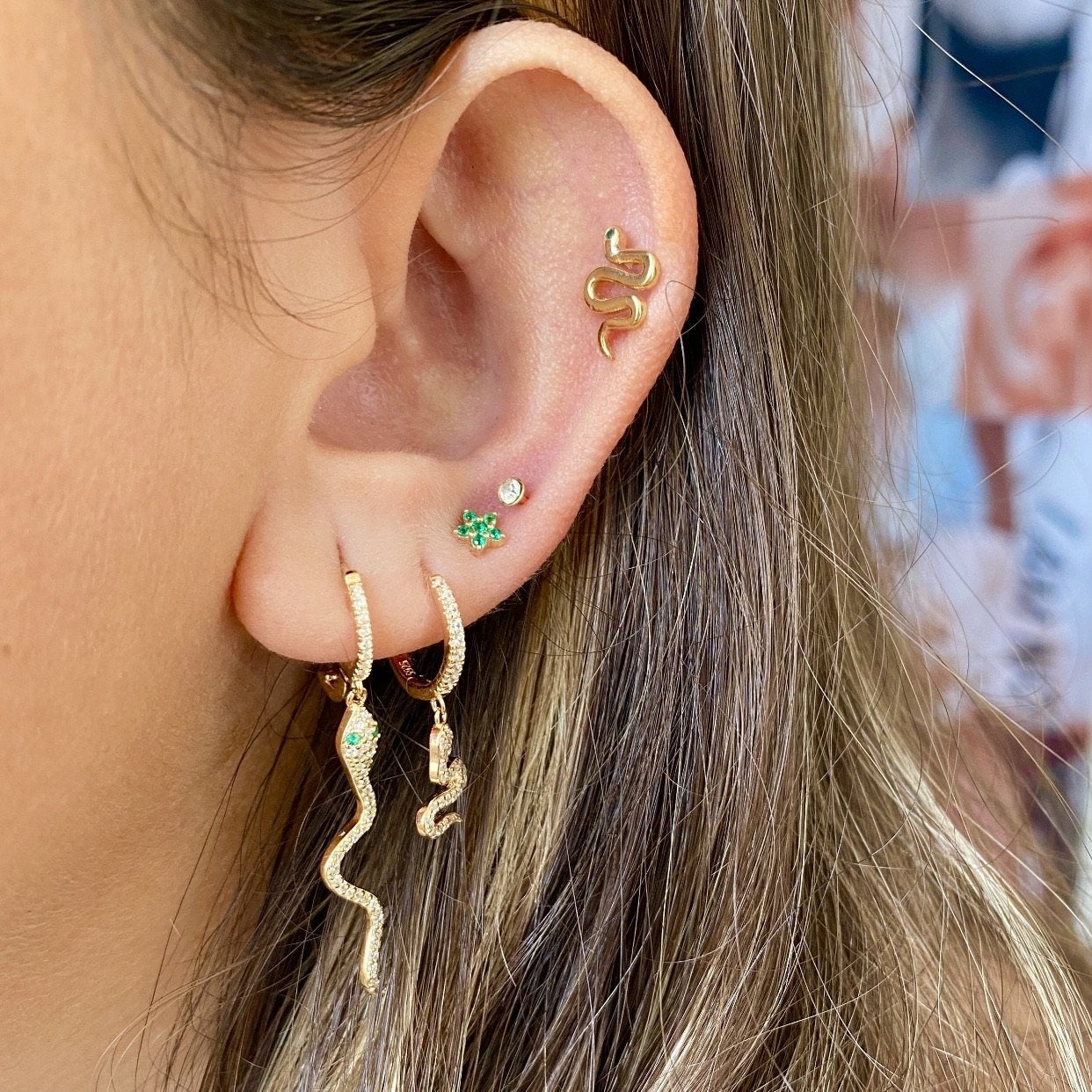 SERPY studs earrings