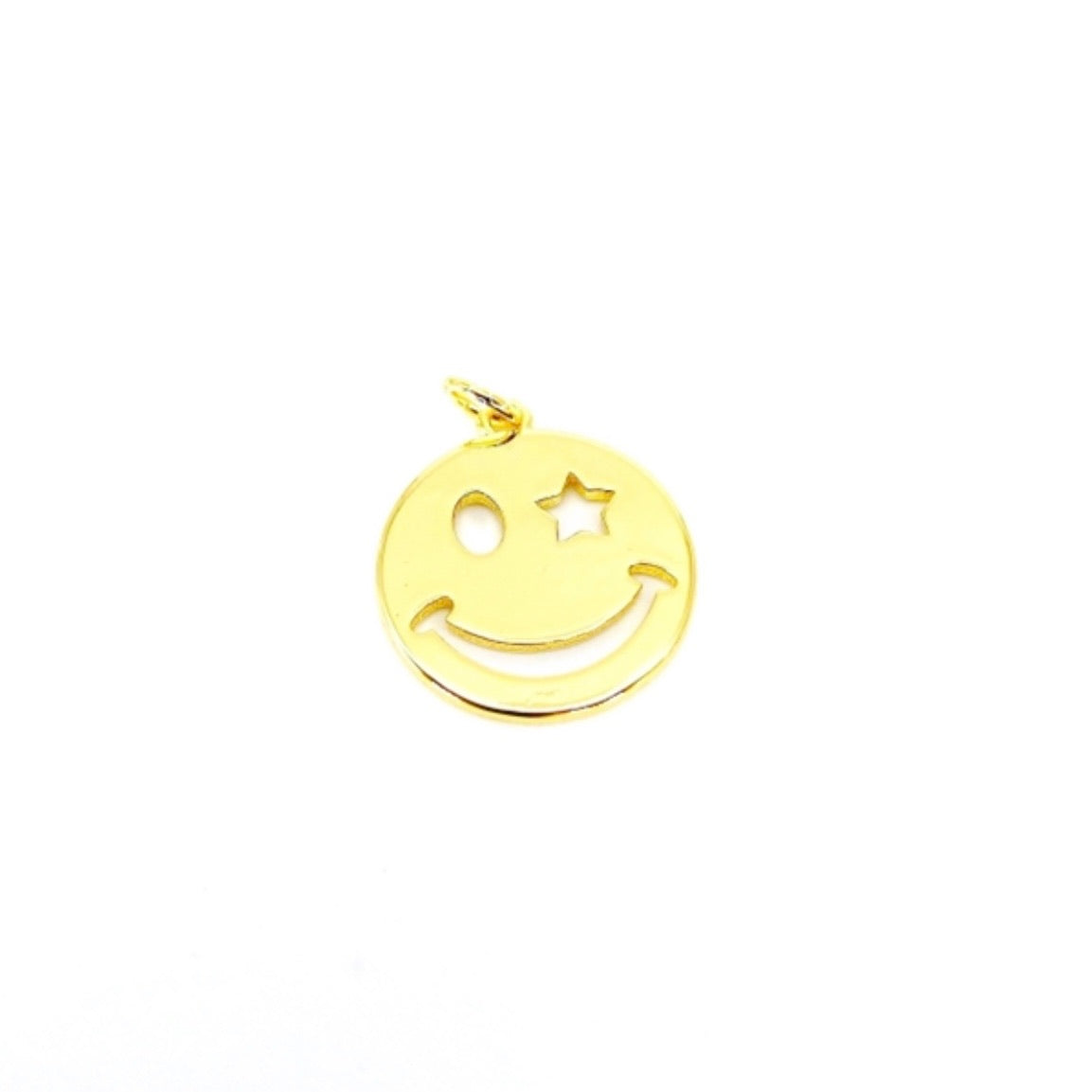 Wink Smile Face Charm