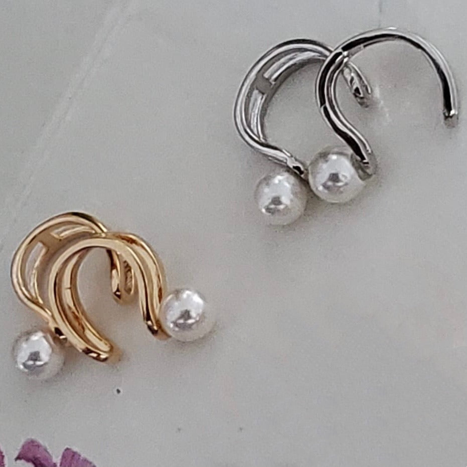 Pearl Ear Cuff earring