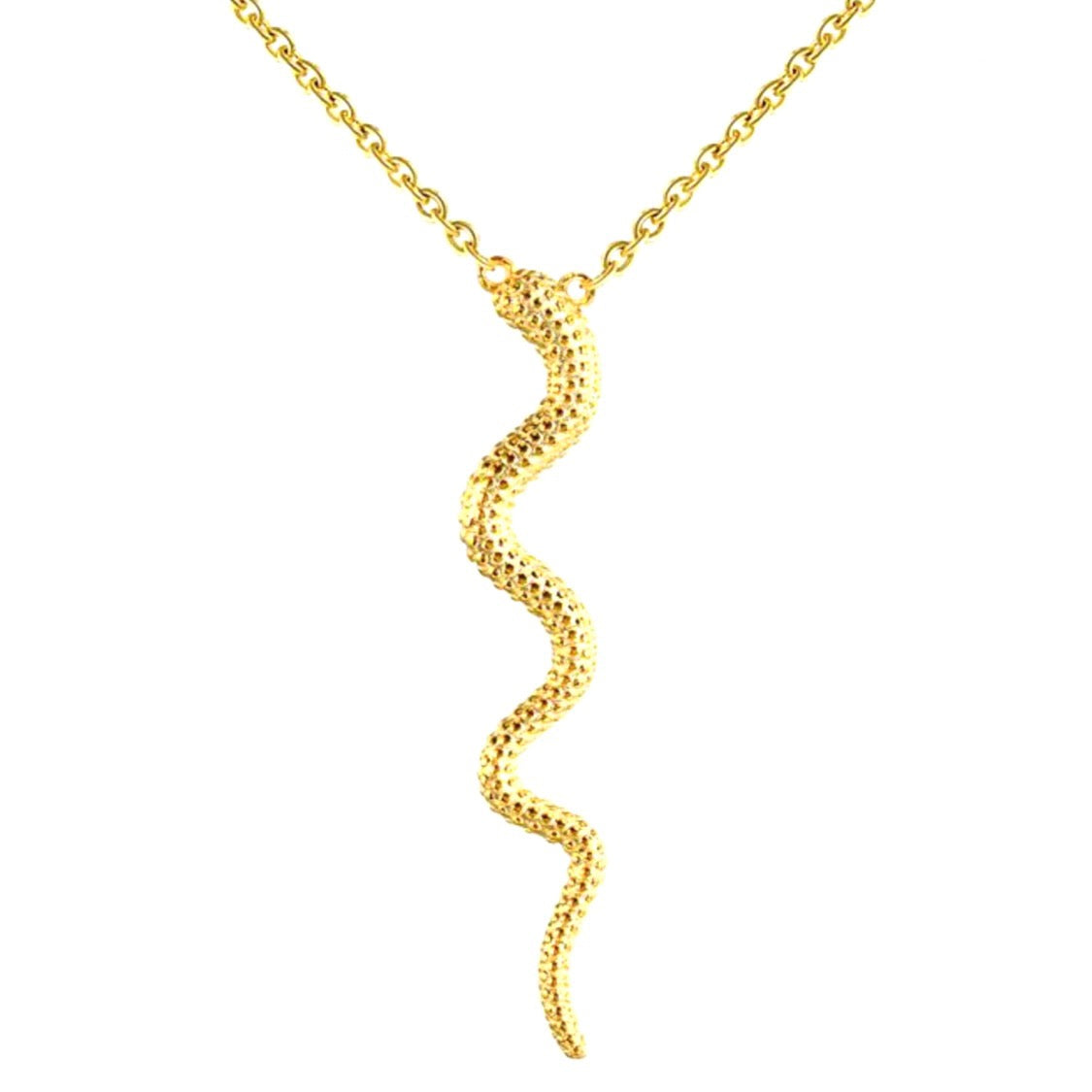 Snake Texture Necklace