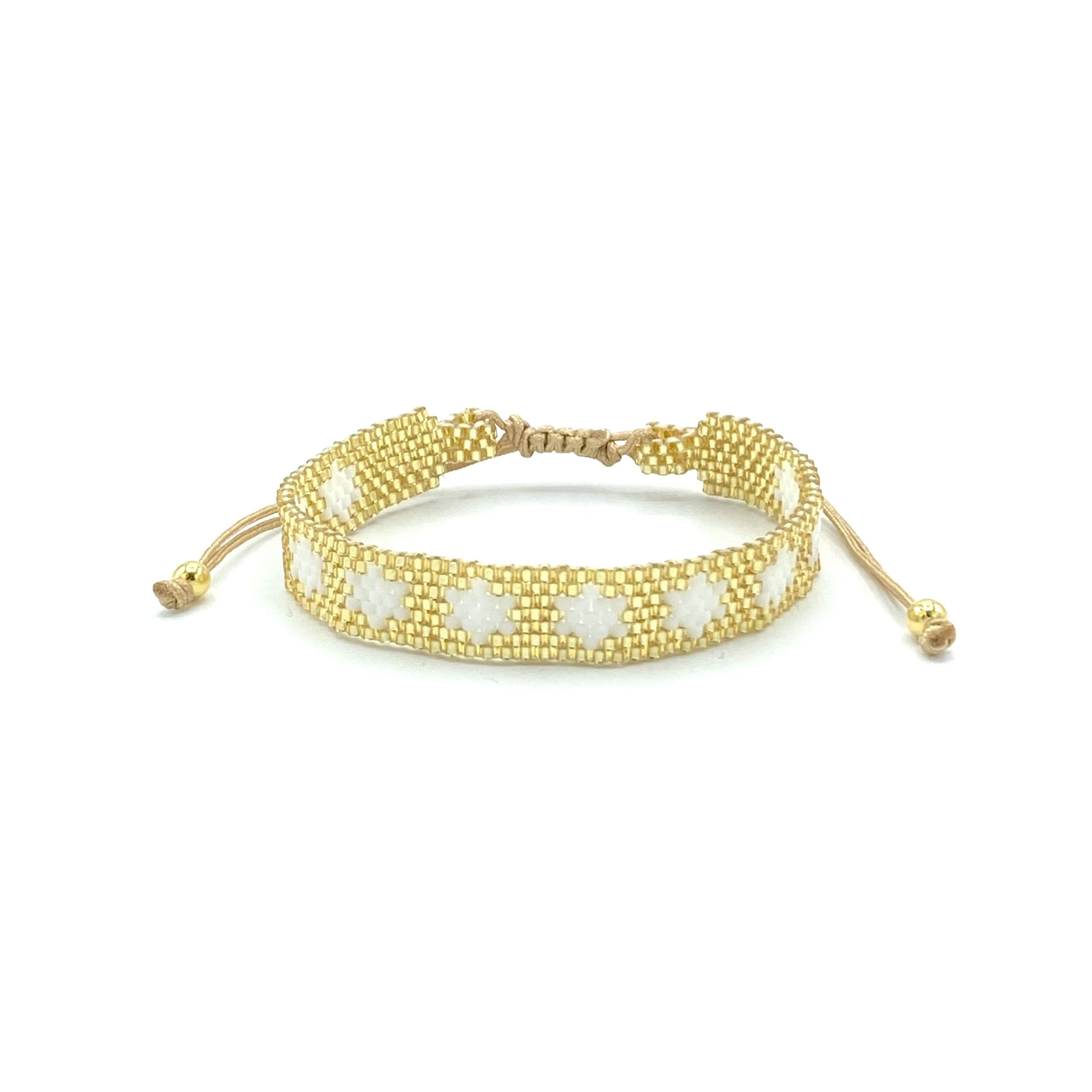 MULTI STARS GOLD miyuki bracelet