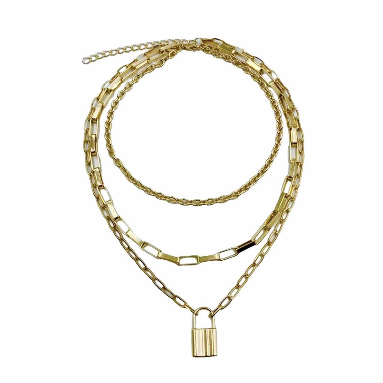 ALEXA triple necklace – Marce's Jewels
