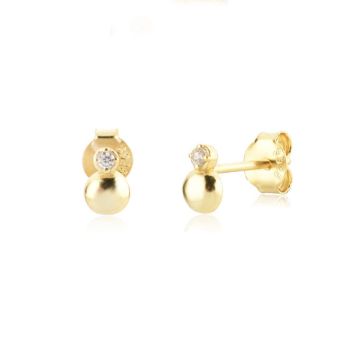 Every day gold earring