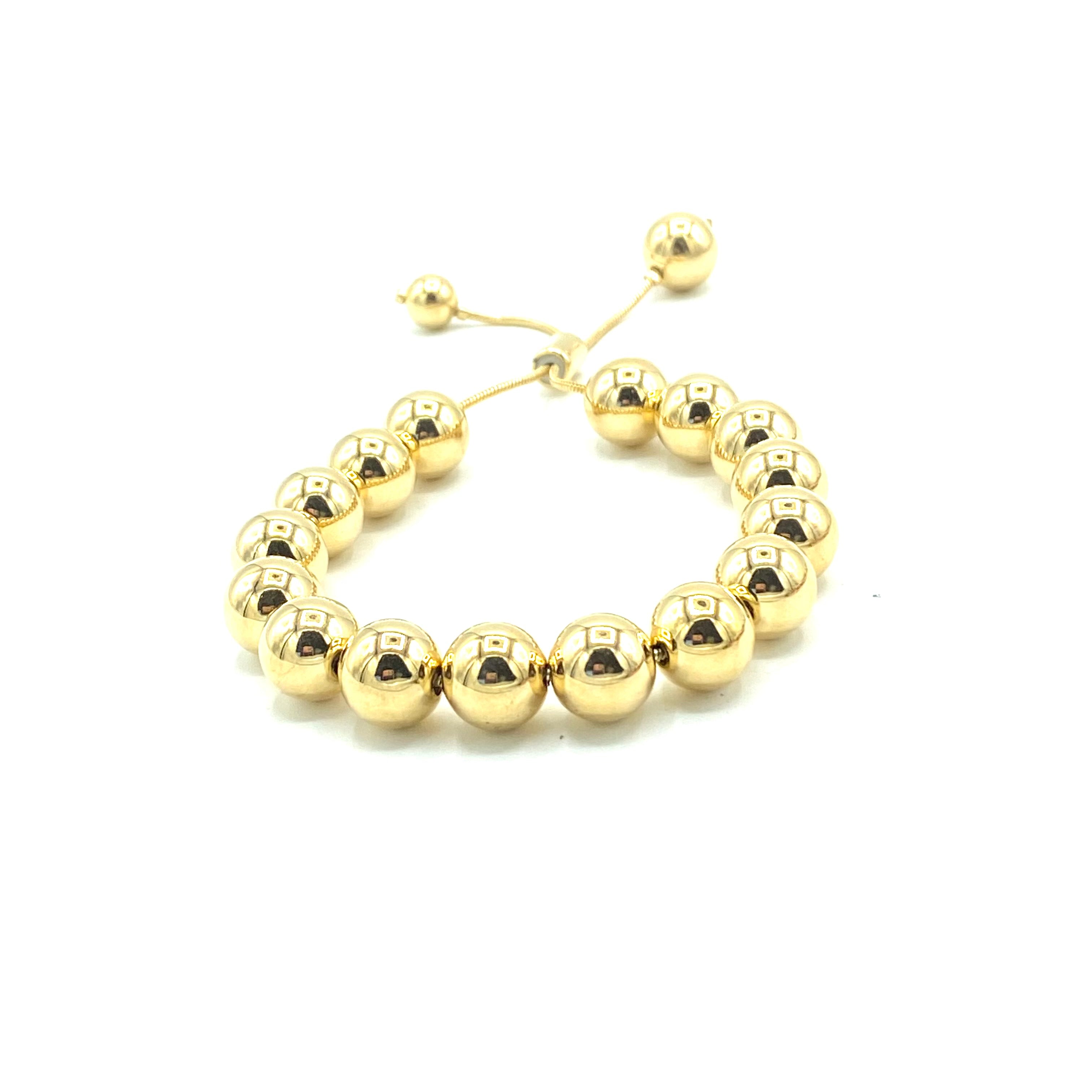 Ball adjustable bracelet