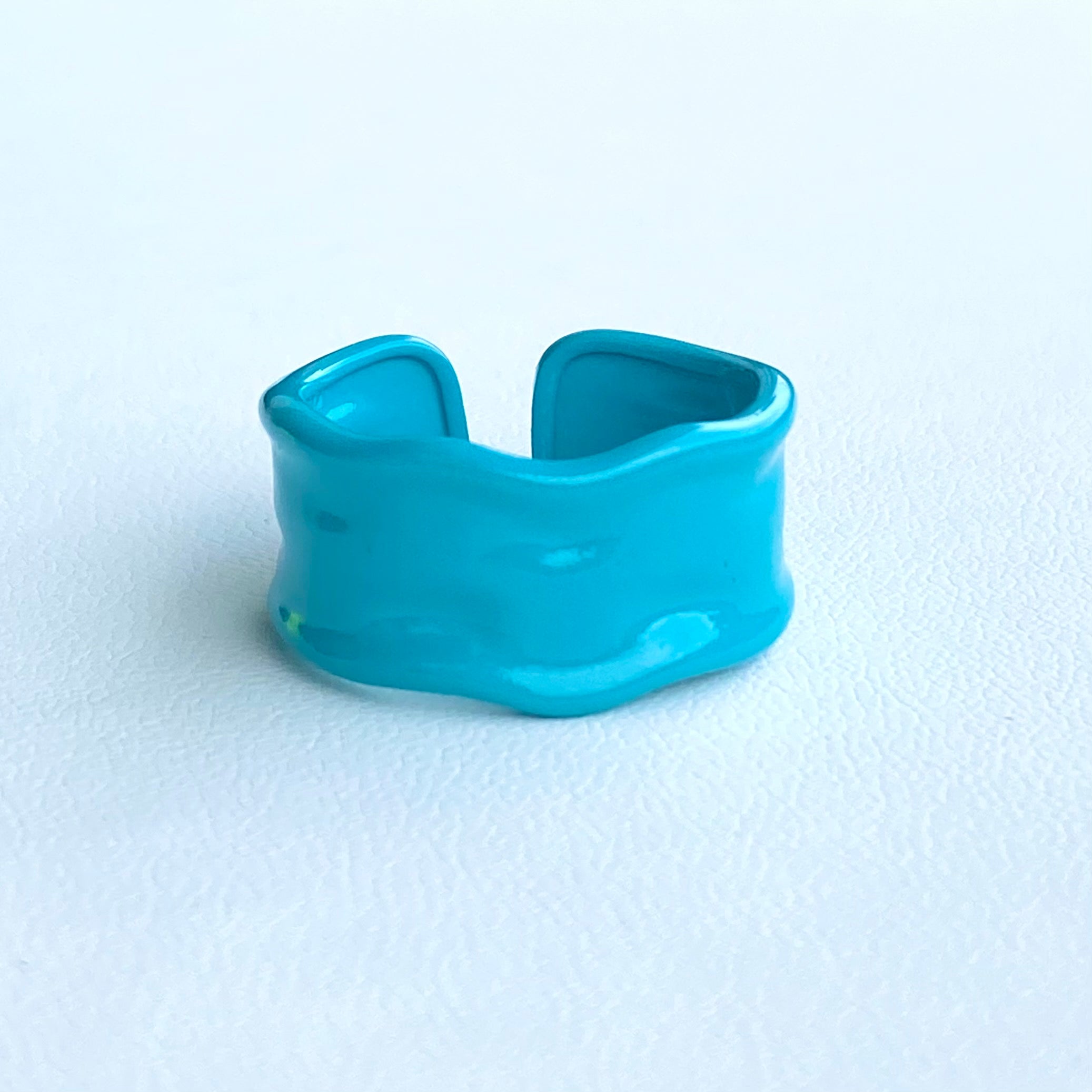 Plain Enamel Band Ring