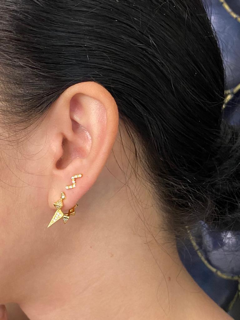 SPIKE mini hoops earring